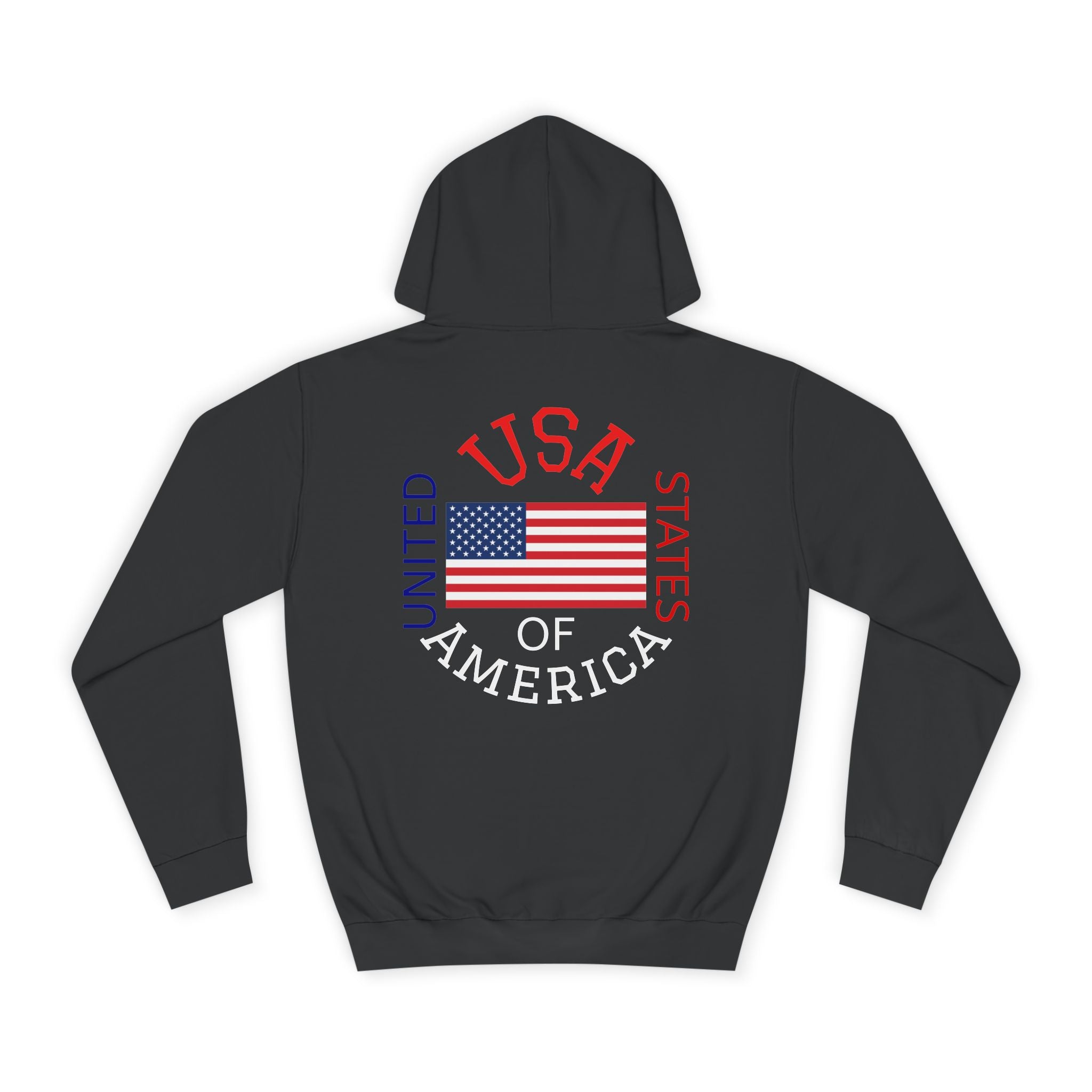 American Flag Shield Hoodie | USA of America Patriotic Stars & Stripes