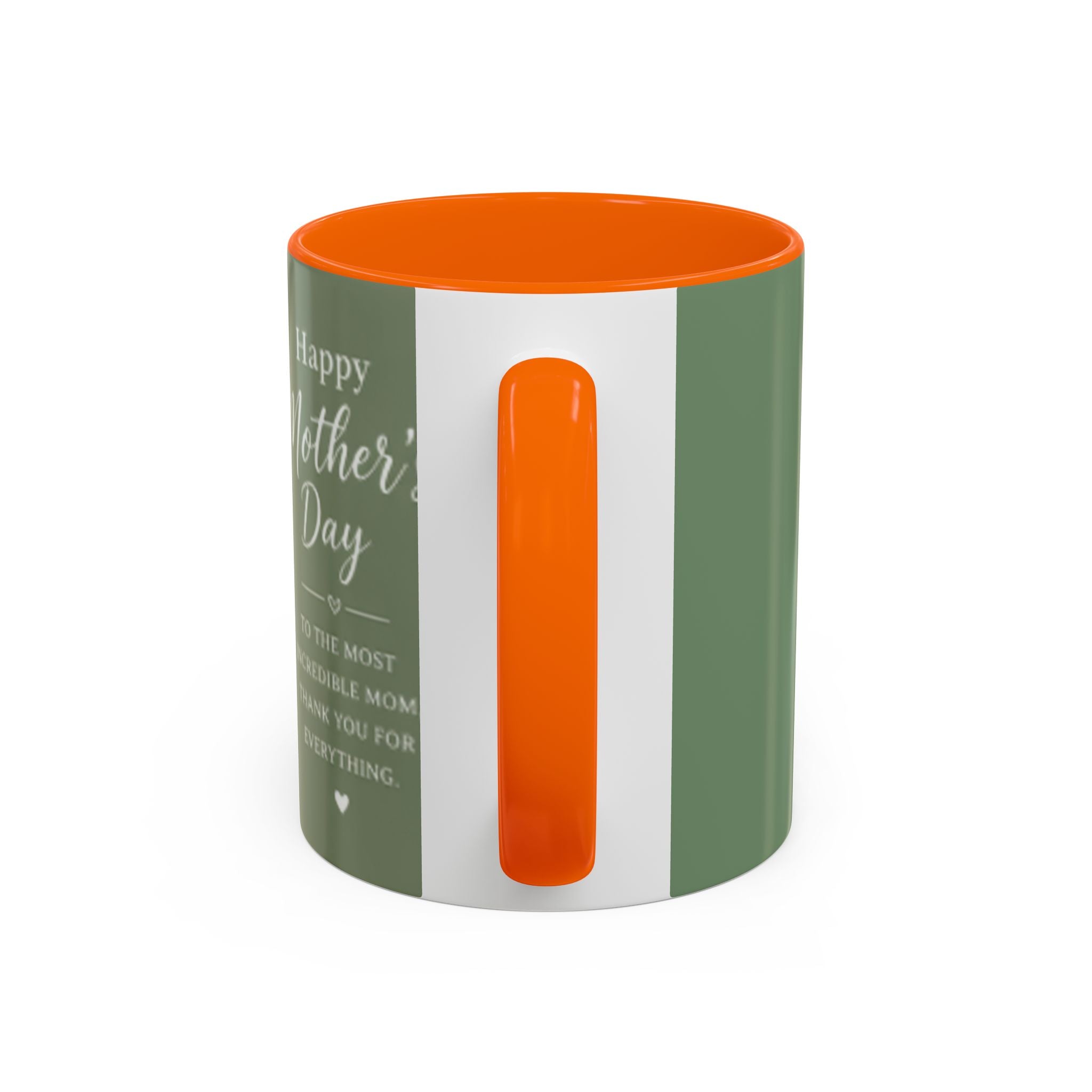Mother and Baby Illustration Mug | Happy Mother's Day Accent Coffee Mug