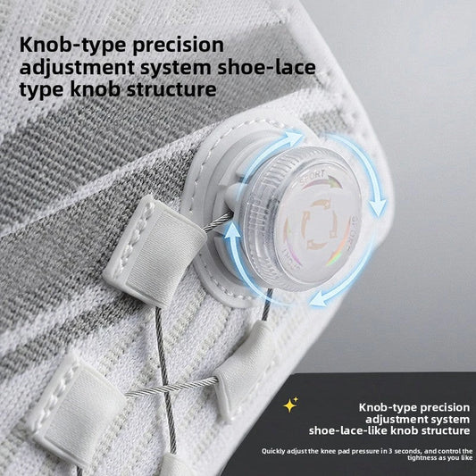 Adjustable Rotating Button Sports Knee Brace