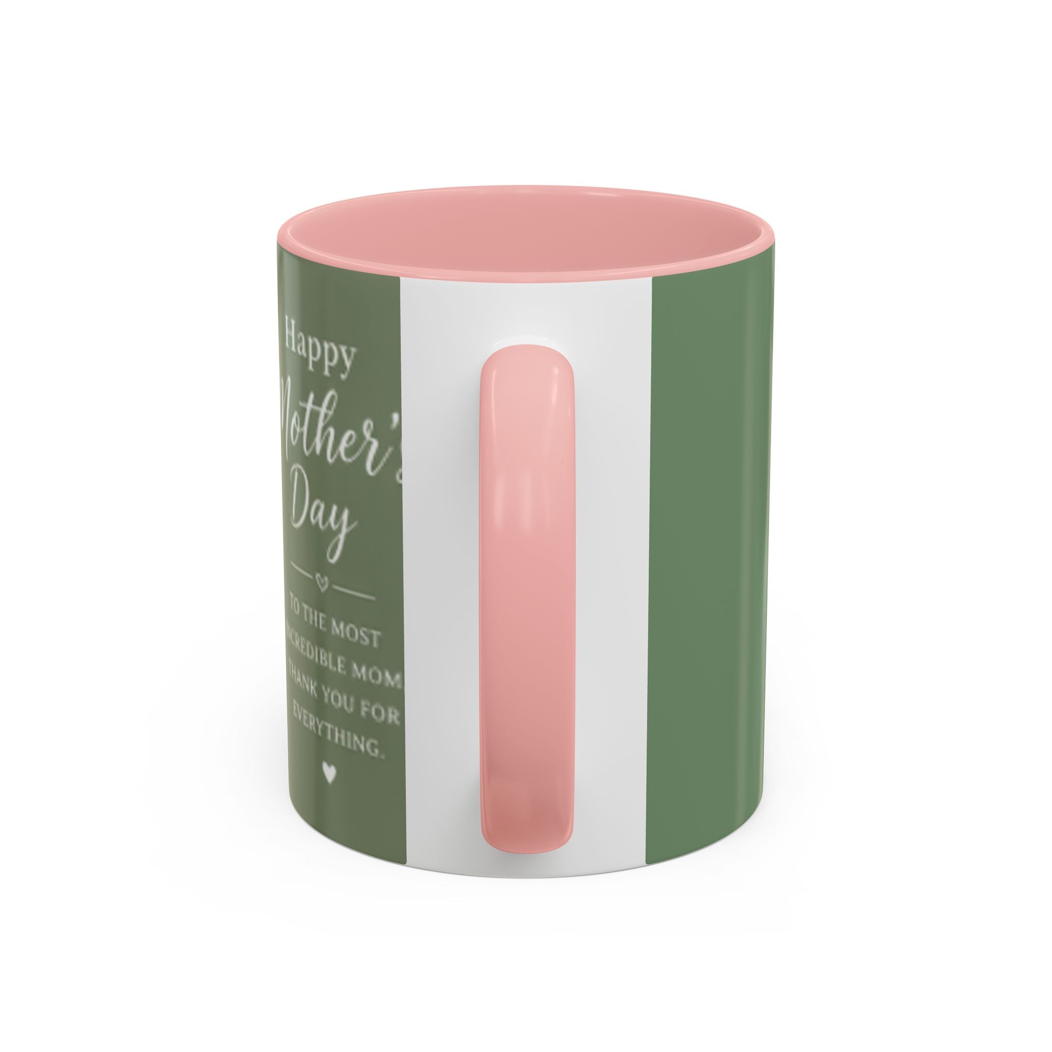 Mother and Baby Illustration Mug | Happy Mother's Day Accent Coffee Mug