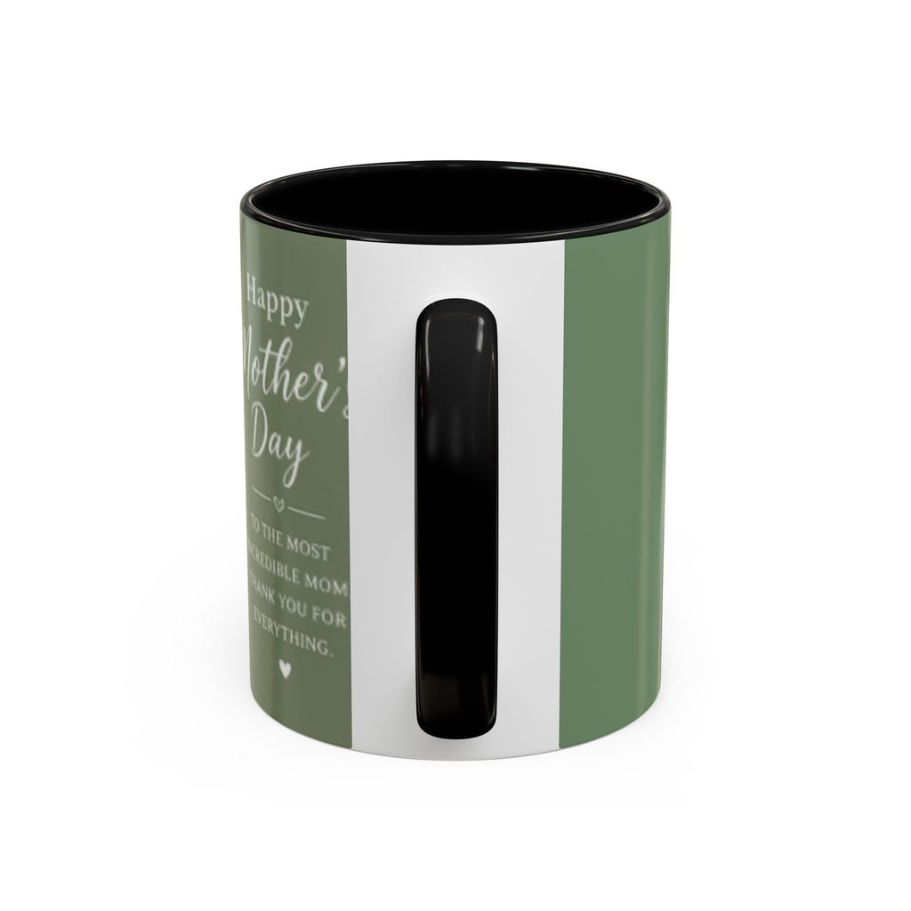 Mother and Baby Illustration Mug | Happy Mother's Day Accent Coffee Mug