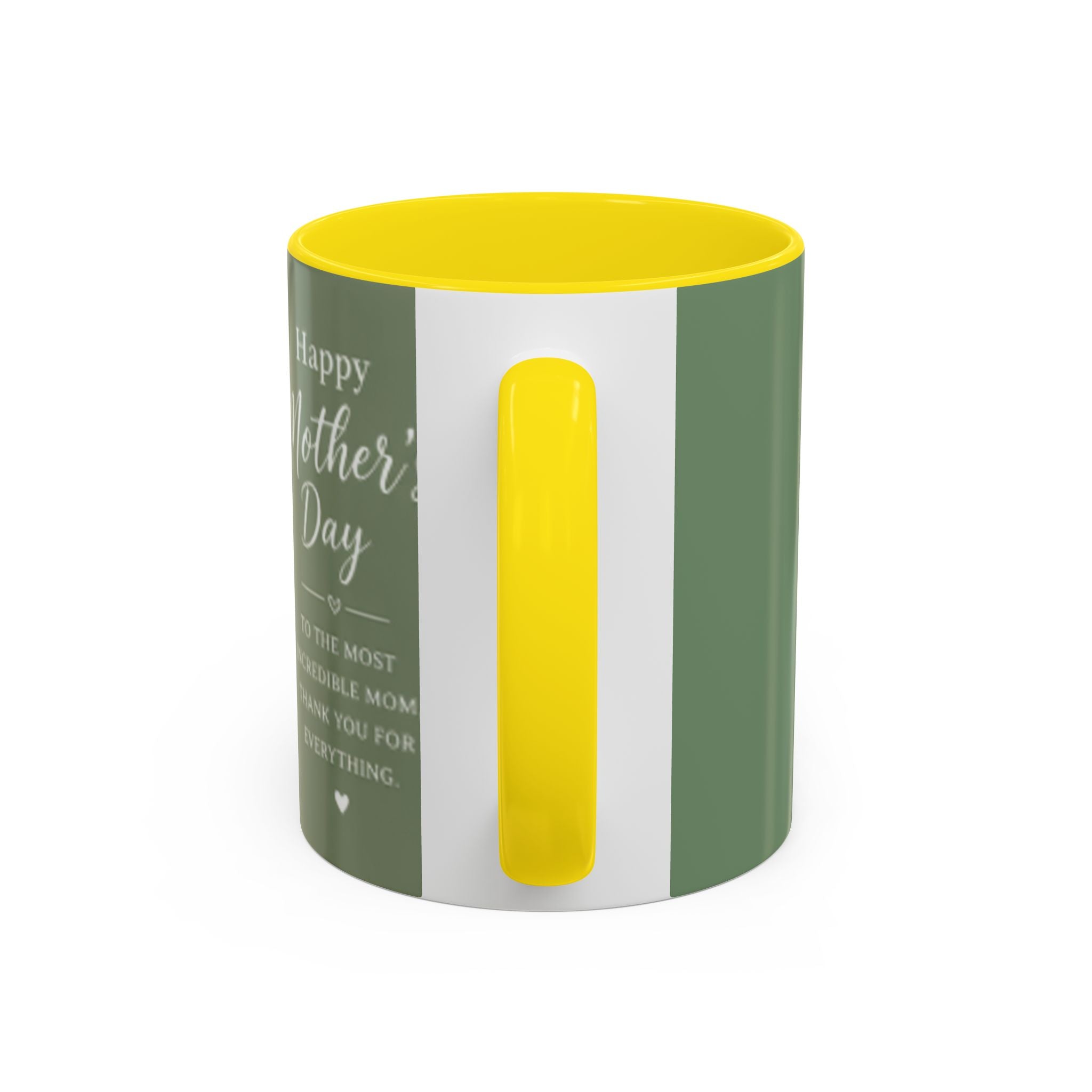 Mother and Baby Illustration Mug | Happy Mother's Day Accent Coffee Mug