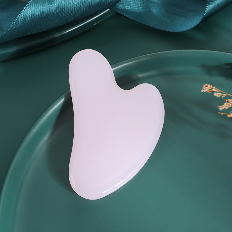 Rose Quartz Gua Sha & Facial Roller Set