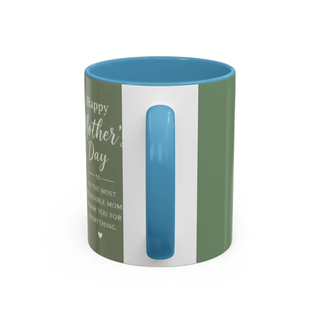 Mother and Baby Illustration Mug | Happy Mother's Day Accent Coffee Mug