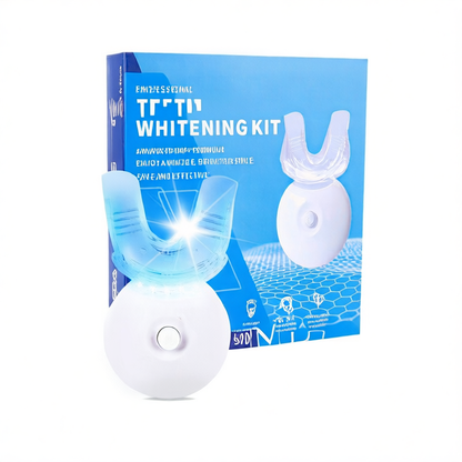 Teeth Whitening Kit with LED Light and Gel