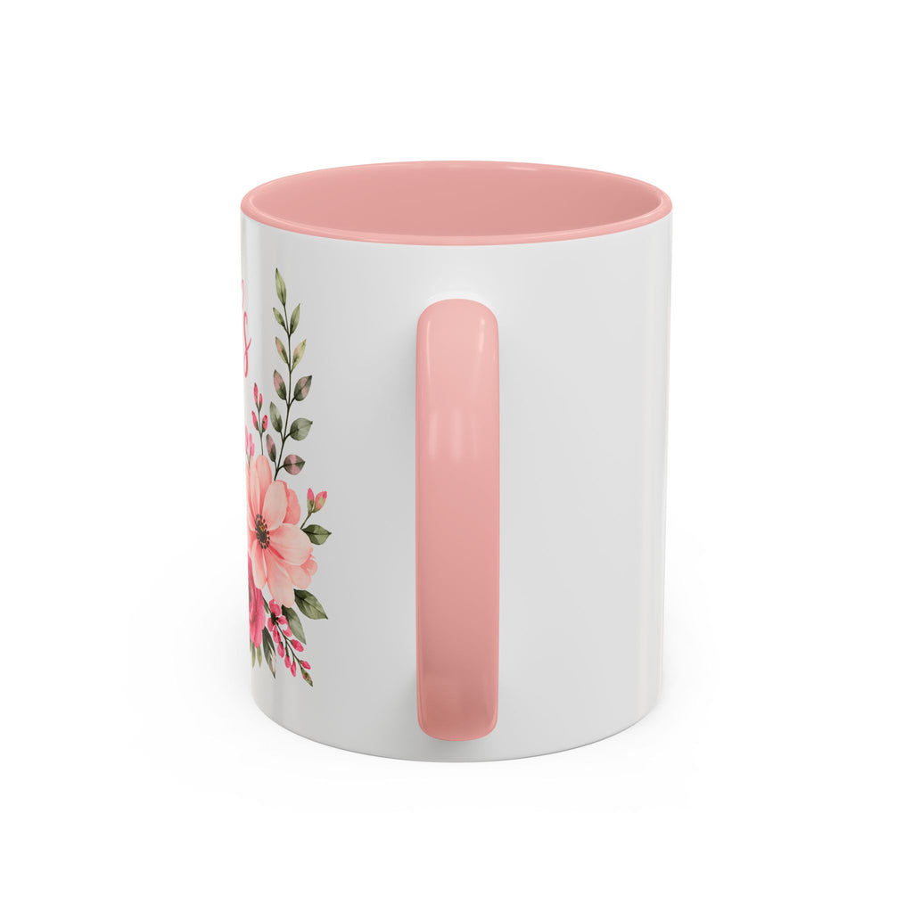 Happy Mother's Day floral design Accent Coffee Mug | 11oz 15oz
