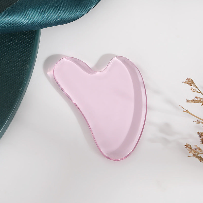 Rose Quartz Gua Sha & Facial Roller Set